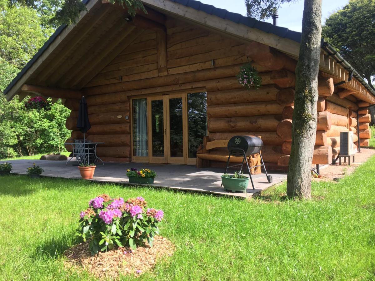 Ewes Water Log Cabins Langholm Ngoại thất bức ảnh