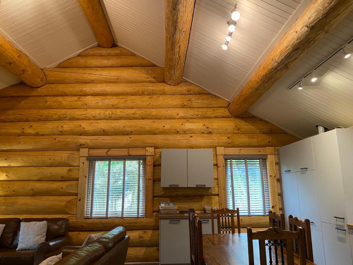Ewes Water Log Cabins Langholm Ngoại thất bức ảnh